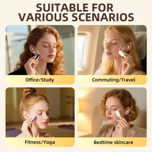 S13 Vibration Massage Bluetooth Headphones, Wireless Headphones, 6.0 Wireless Sleep Earbuds Equipped with Vibration Earphone Case, Earbuds Noise Cancelling Provide Relaxation and Massage