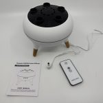 Essential Oil Diffuser 250ML Dancing Jellyfish Aromatherapy Diffuser Humidifier with 7 Colors LED Lights.Remote Control.Plug in for Bedroom.Office (White) photo review