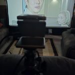 Aurzen ZIP Tri-Fold DLP Truly Mini Projector. Pocket Size. Zero-Lag Focus. One-Click Screen Mirroring. Full-Screen Mode. Type-C Fast Charging. 5.000mAh Battery. Indoor Outdoor Portable Projector.Gold photo review