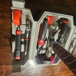 TOKKOT Thor Hammer Tool Box. Multifunctional Home Repair Tool Set Excellent Hand Tool Novelty Gift for Men as Halloween Prop Cosplay Hammer (Silver) photo review