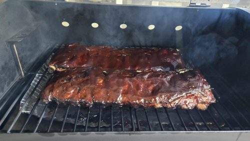 Brisk It Zelos-450 Electric Wood Pellet Smoker Grill – A.I. Smart BBQ Grill with WiFi. 7-in-1 Outdoor Grill & Smoker. PID Controller (Up to 500°F). 450 sq.in Cooking Area. Meat Probe photo review