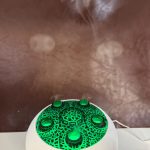 Essential Oil Diffuser 250ML Dancing Jellyfish Aromatherapy Diffuser Humidifier with 7 Colors LED Lights.Remote Control.Plug in for Bedroom.Office (White) photo review