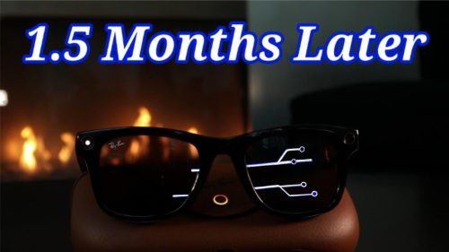 Ray-Ban Meta (Gen 1). Wayfarer. Matte Black | Smart AI Glasses for Men. Women — 12 MP Camera. Open-Ear Speakers. Video Recording. Bluetooth — Polarized Gradient Graphite Lenses — Wearable Technology photo review