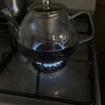 1200ml/40 oz Glass Teapot with 4 Double Wall Teacups and Removable Stainless Steel Infuser. Tea Sets for Adults. Clear Tea Kettle Stovetop Safe for Loose Leaf and Blooming Tea.Gifts for Christmas photo review