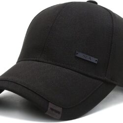 Vintage Cotton Dad Hat with Double Layer Peaks  Baseball Cap Trendy Trucker Hat for Mens Headwear