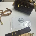 Hong Kong brand genuine leather handbag for women, 2026 summer new style, versatile Boston bag, fashionable shoulder/crossbody bag. photo review