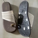 Thin, relaxed style, one-strap woven flip-flops for women, perfect for summer, non-slip, flat, and suitable for vacations and beaches. photo review