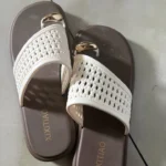 Thin, relaxed style, one-strap woven flip-flops for women, perfect for summer, non-slip, flat, and suitable for vacations and beaches. photo review