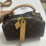 Hong Kong brand genuine leather handbag for women, 2026 summer new style, versatile Boston bag, fashionable shoulder/crossbody bag. photo review